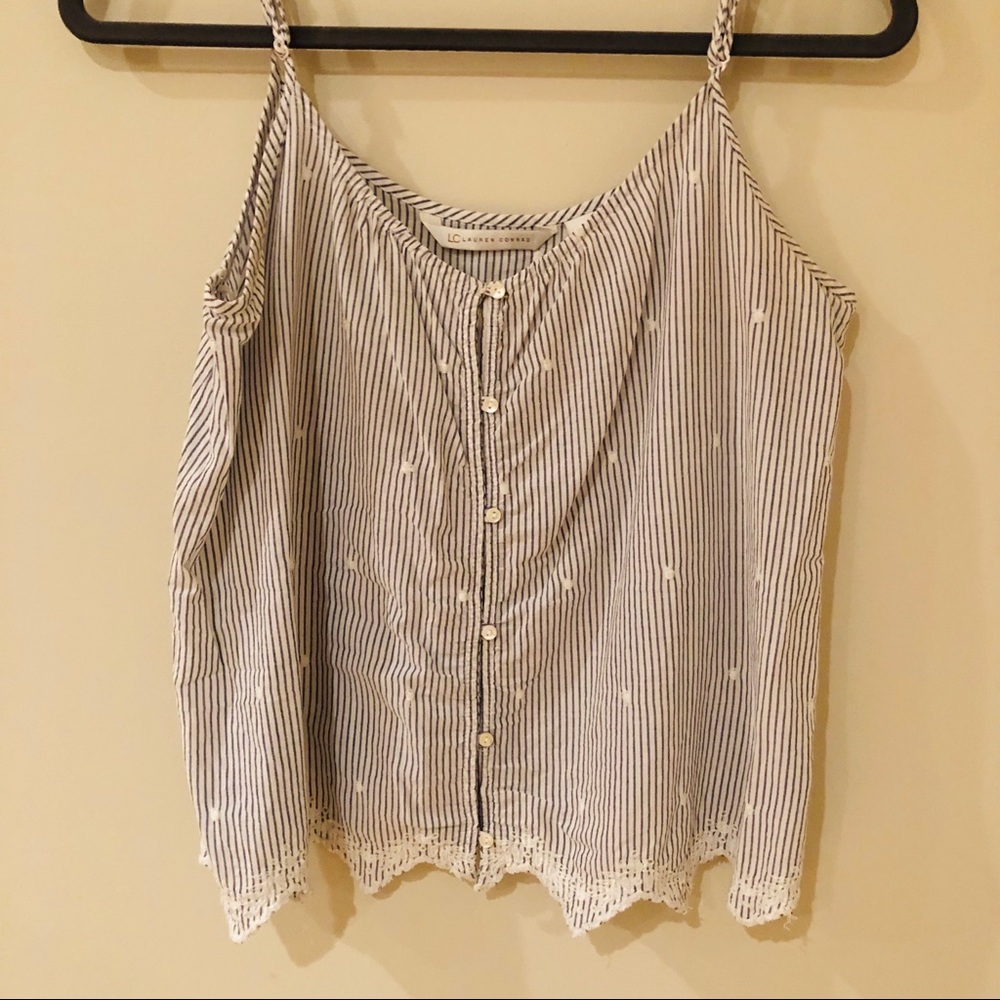 Lauren Conrad Striped Summer Top